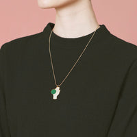 CHANCE Necklace • Dark Green