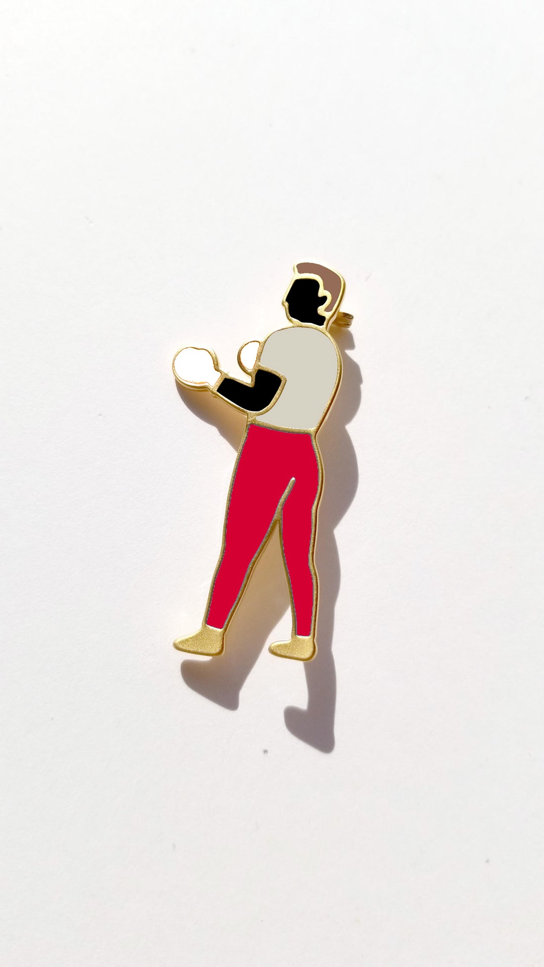 Knockout / Brooch • 4 colour options