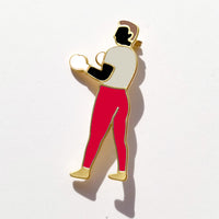 Knockout / Brooch • 4 colour options