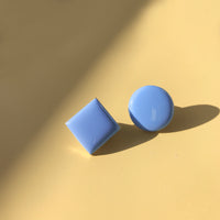 Diamond & Circle Earrings • Set of 12 Pairs