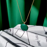 Circle Necklace • Wood