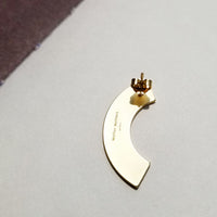 Disc Earrings • Dark Green