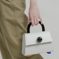 Diva Satchel Bag with Strap • Beige