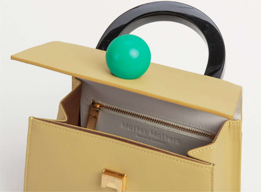 Diva Satchel Bag with Strap • Olive