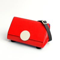 PYTHAGORAS' Shoulder Bag • Bright Red
