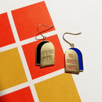 I'm Not Here / Earrings • Black