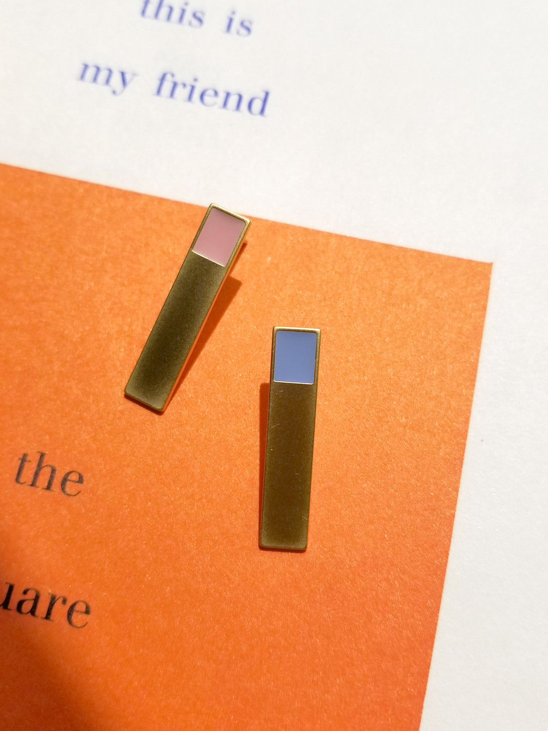 Etto Earrings • Pastel