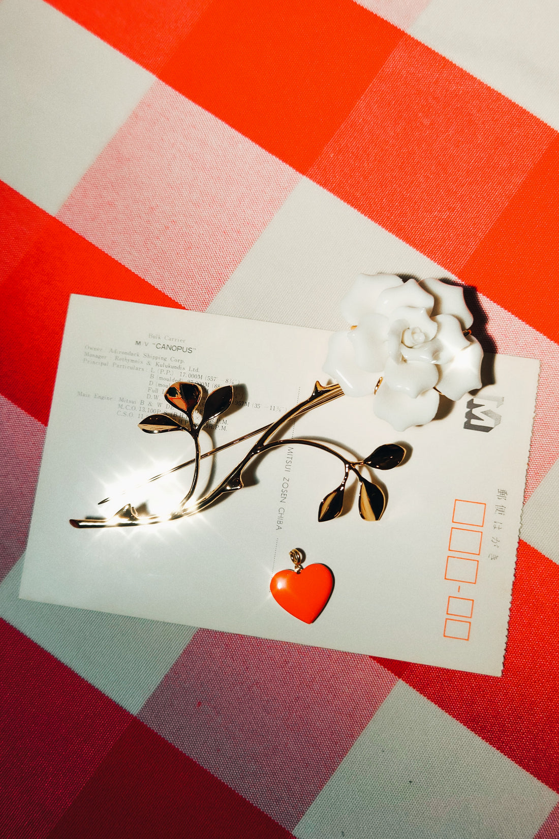 Andres Gallardo / Rose Stem Pin