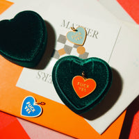 Fuck Yes Pendant • Pea Green / Reversible
