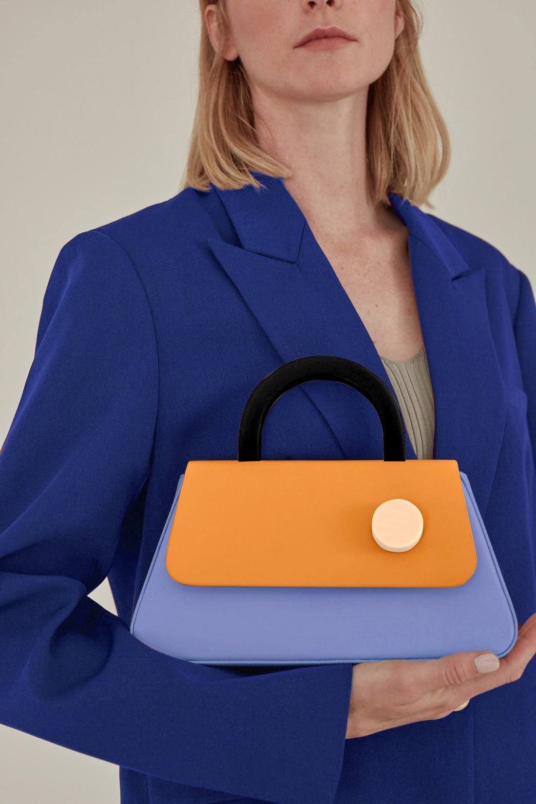Alice Flap Bag with Strap • Orange