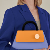 Alice Flap Bag with Strap • Orange