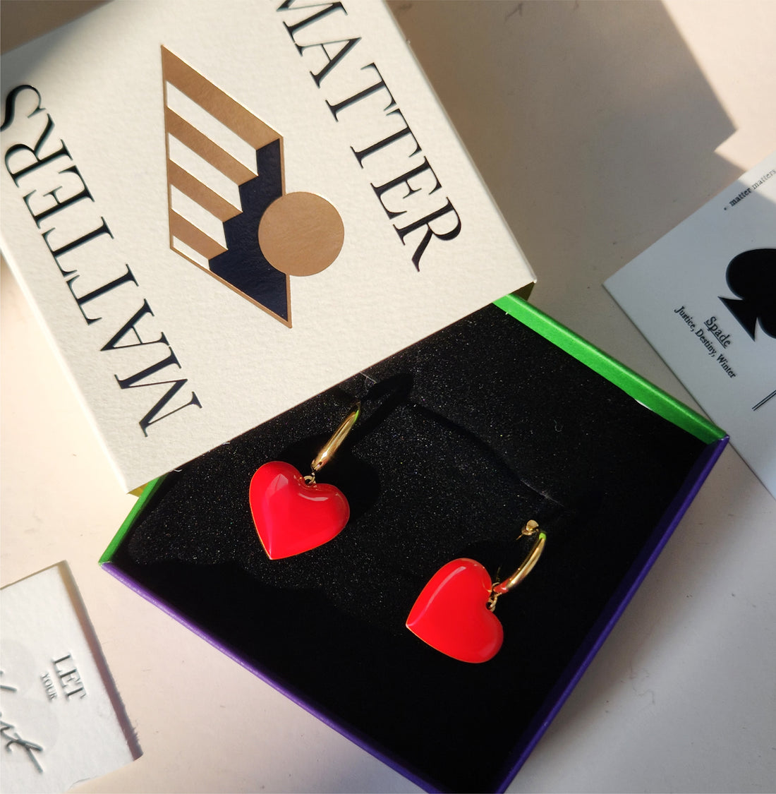 Hold Your Heart / Hoops • Red & Navy