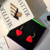 Hold Your Heart / Hoops • Red & Navy