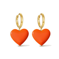 Hold Your Heart / Hoops • Orange & Yellow