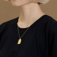 I'm Not Here / Reversible Necklace • Purple