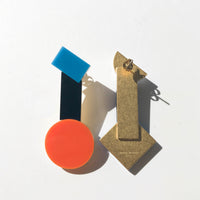 Casa Drop Earrings • Orange