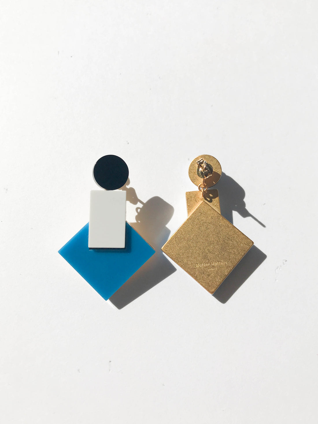 Baho Earrings • Blue