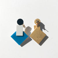 Baho Earrings • Blue