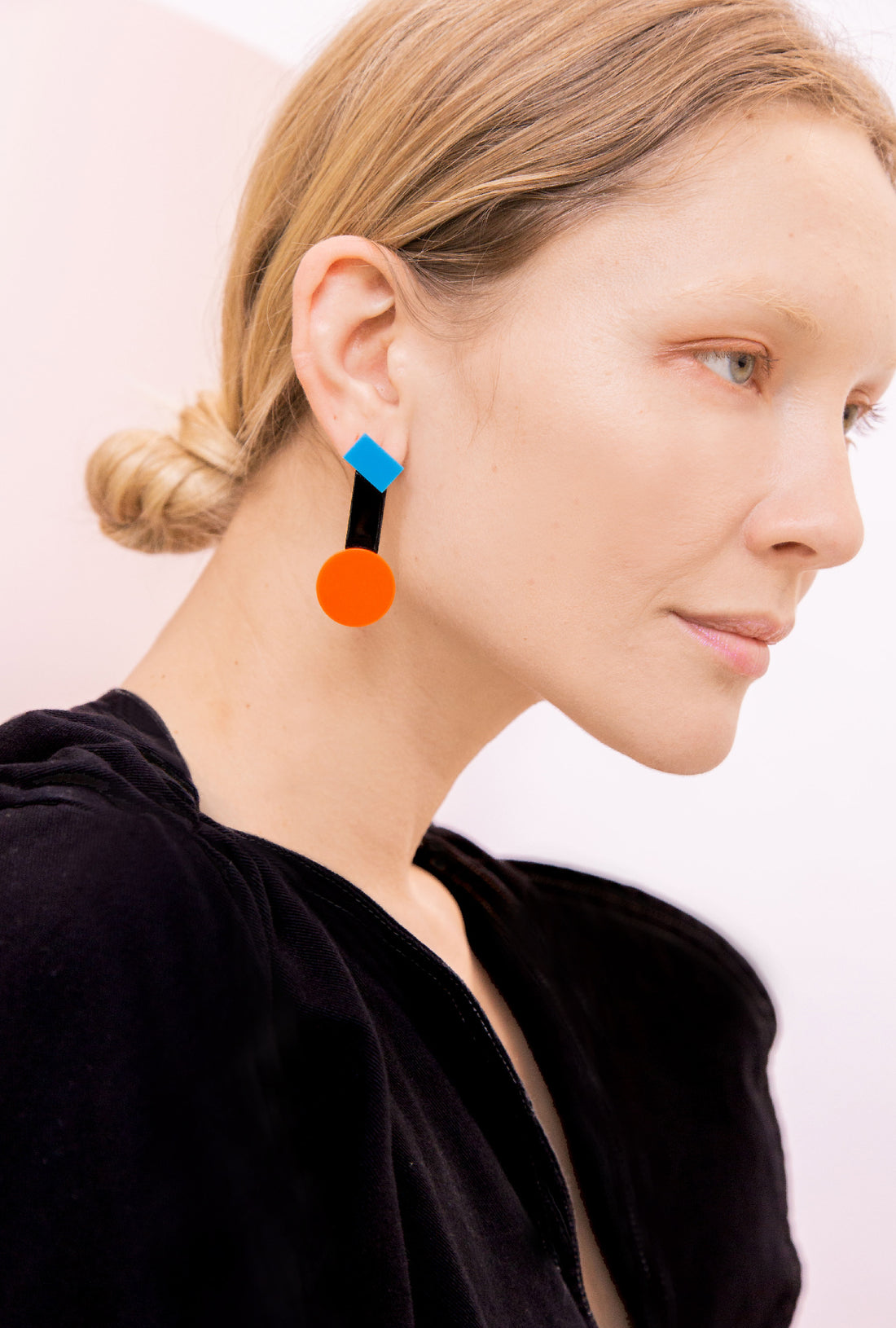 Casa Drop Earrings • Orange