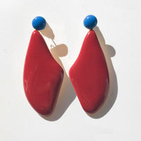 Lima Earrings • Red