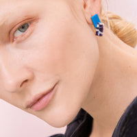 Casa Earrings • Blue