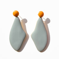 Lima Earrings • Pea Green