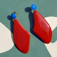 Lima Earrings • Red