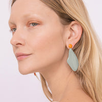Lima Earrings • Pea Green