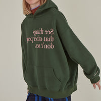 See Things / Oversized Hoodies • Green