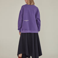 Be Amusing / Oversized Sweatshirt • Purple