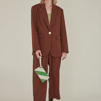 The Boyfriend Blazer • Walnut