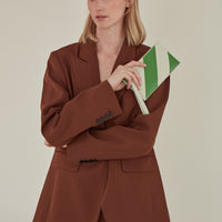 The Boyfriend Blazer • Walnut