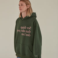 See Things / Oversized Hoodies • Green