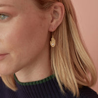 Chance Earrings • Gold / Pearl