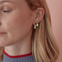 Kite Studs • Dark Green