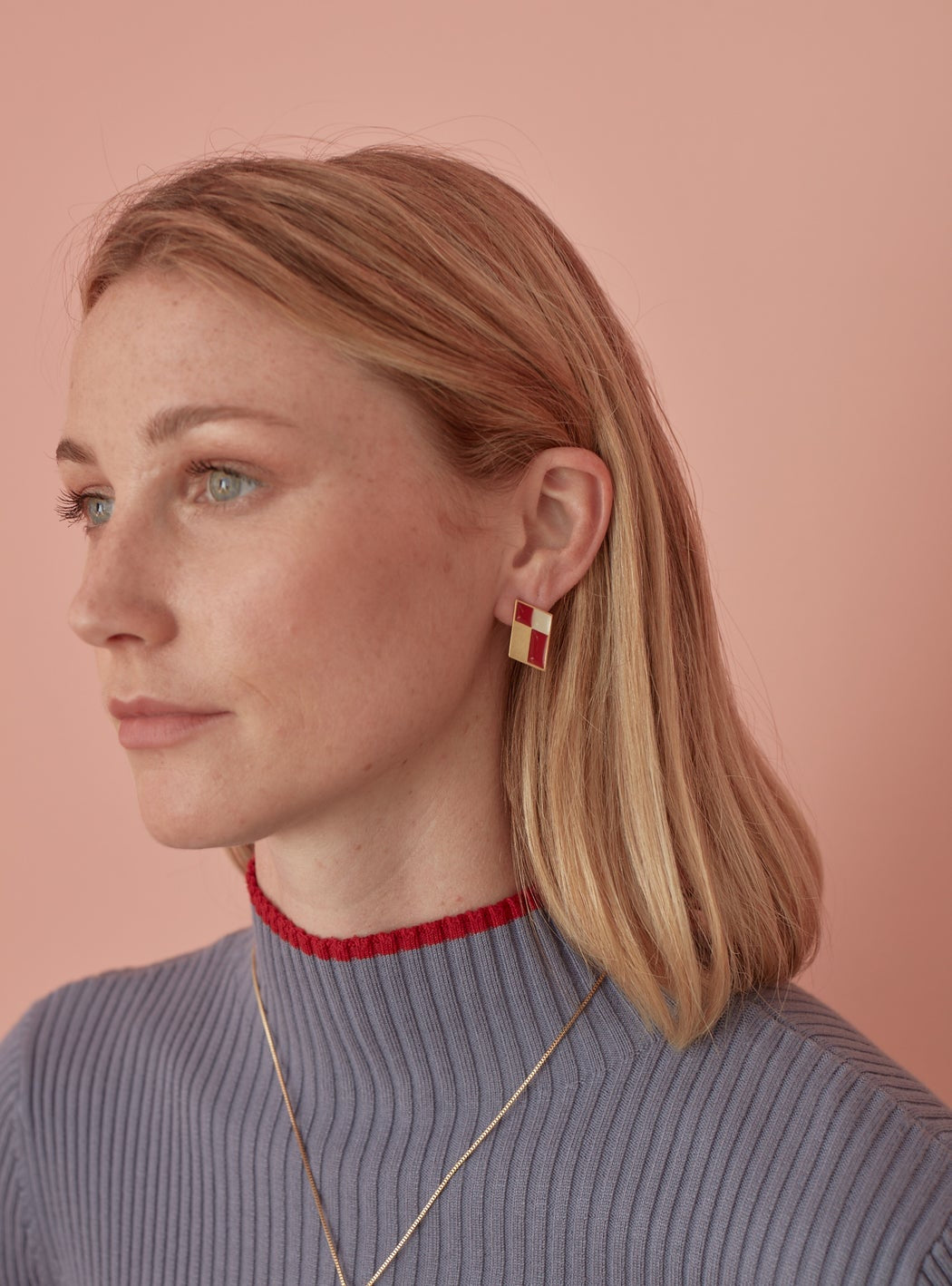 Kite Studs • Maroon