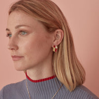 Kite Studs • Maroon