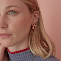 Kite Studs • Maroon