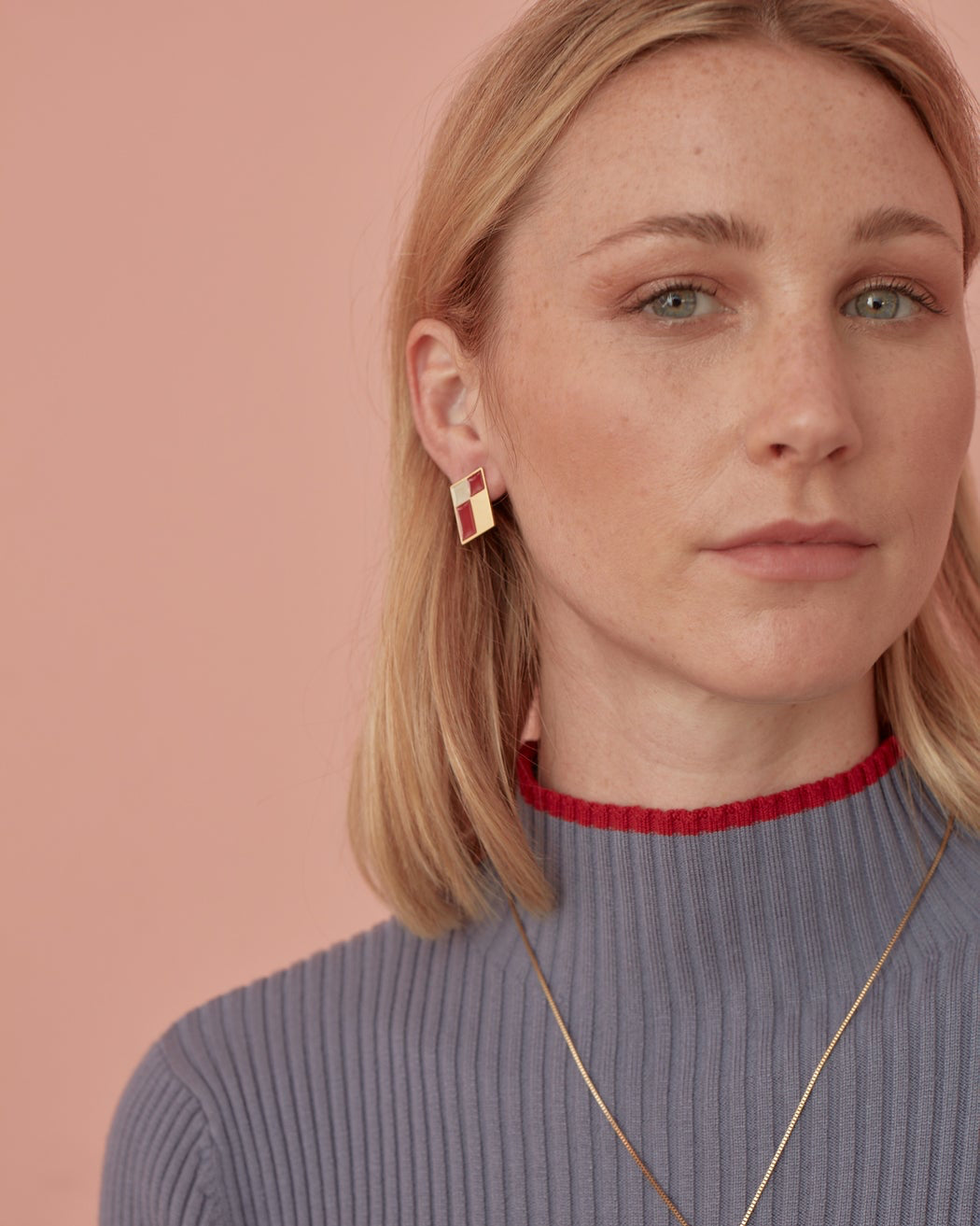 Kite Studs • Maroon