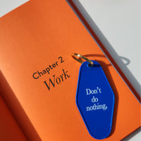 MMG Keyring • Cobalt • Do something.