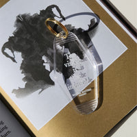 MMG Keyring • Transparent • The visible is the invisible.