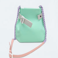 Mini Bucket Chained Bag • Mint