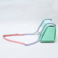 Mini Trapezoid Shoulder Bag • Mint