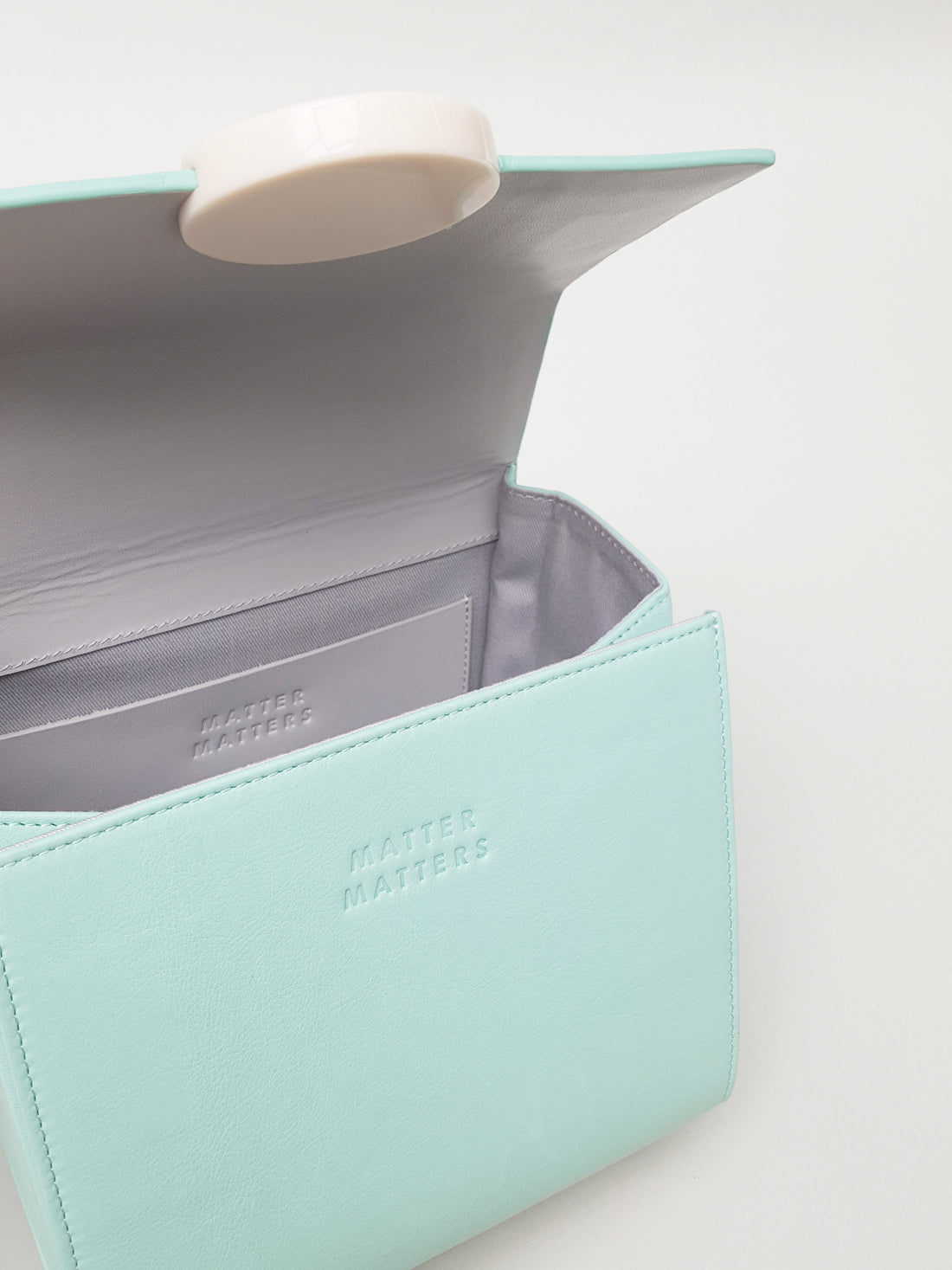 Mini Trapezoid Shoulder Bag • Mint