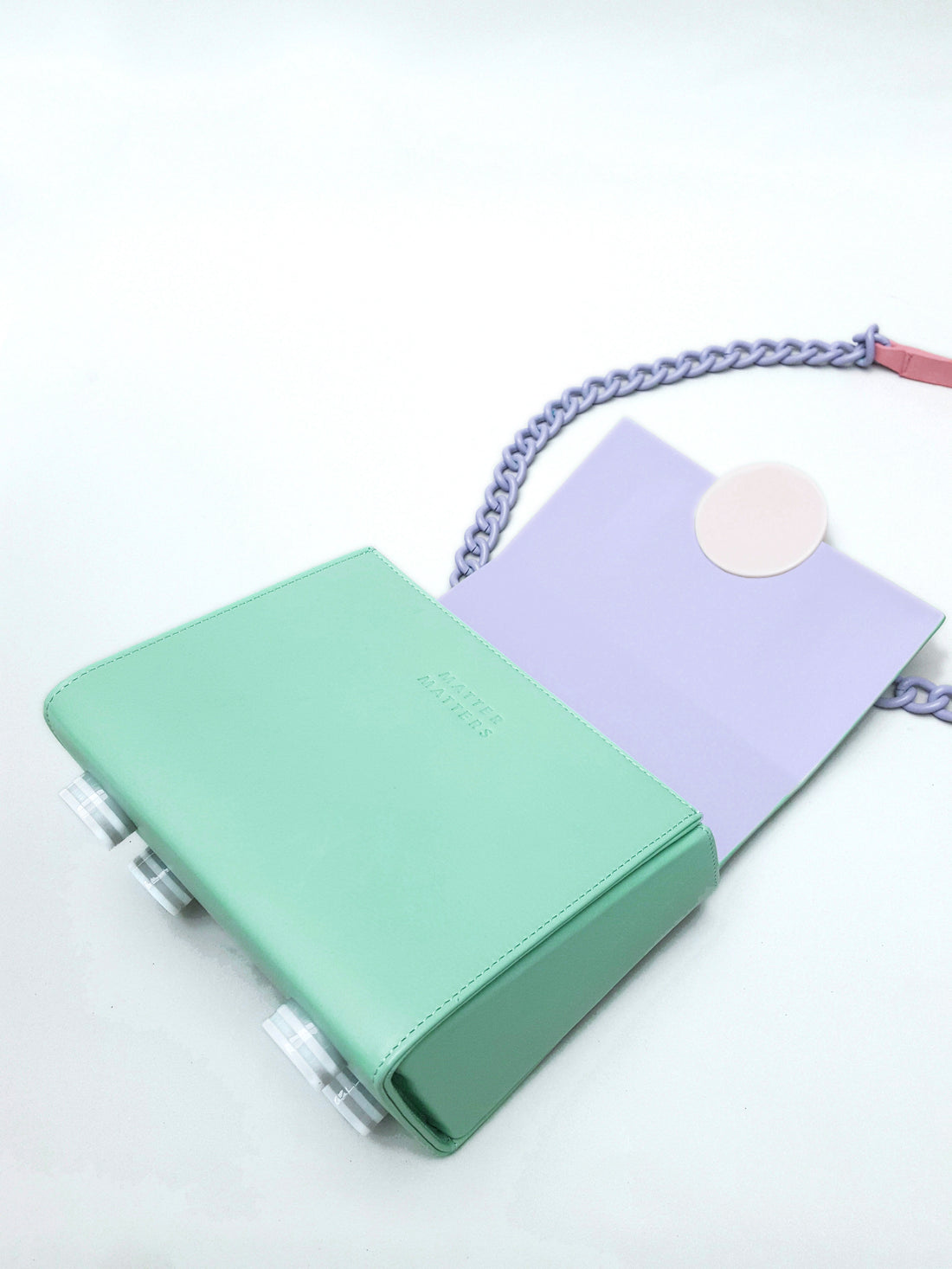 Mini Trapezoid Shoulder Bag • Mint