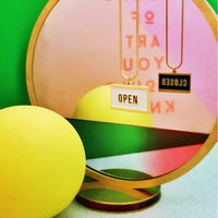 Open & Closed / Reversible Necklace