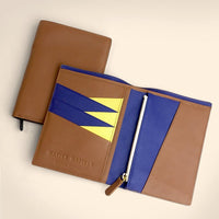 Bauhaus Passport Wallet • Brown