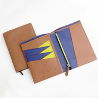 Bauhaus Passport Wallet • Brown