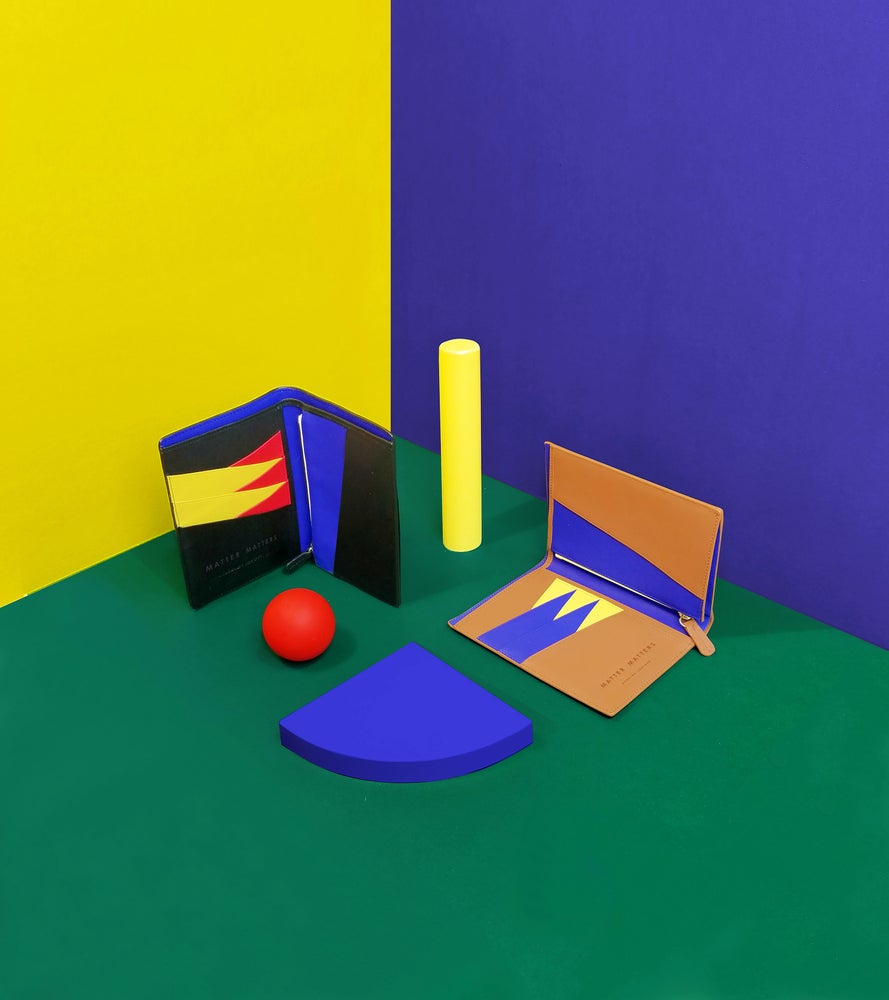 Bauhaus Passport Wallet • Black