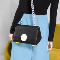 PYTHAGORAS' Shoulder Bag • Black